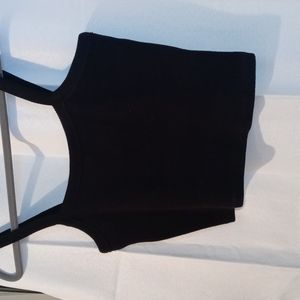 Knit top black Camino size L